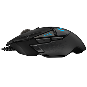 Logitech G502 Hero, must - Juhtmega optiline hiir