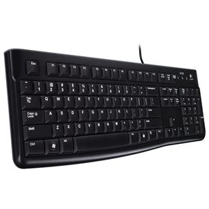 Logitech K120, EST, черный - Клавиатура