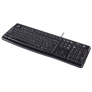 Logitech K120, EST, must - Klaviatuur