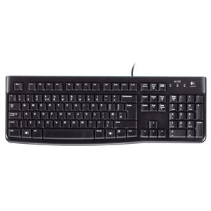 Logitech K120, EST, must - Klaviatuur