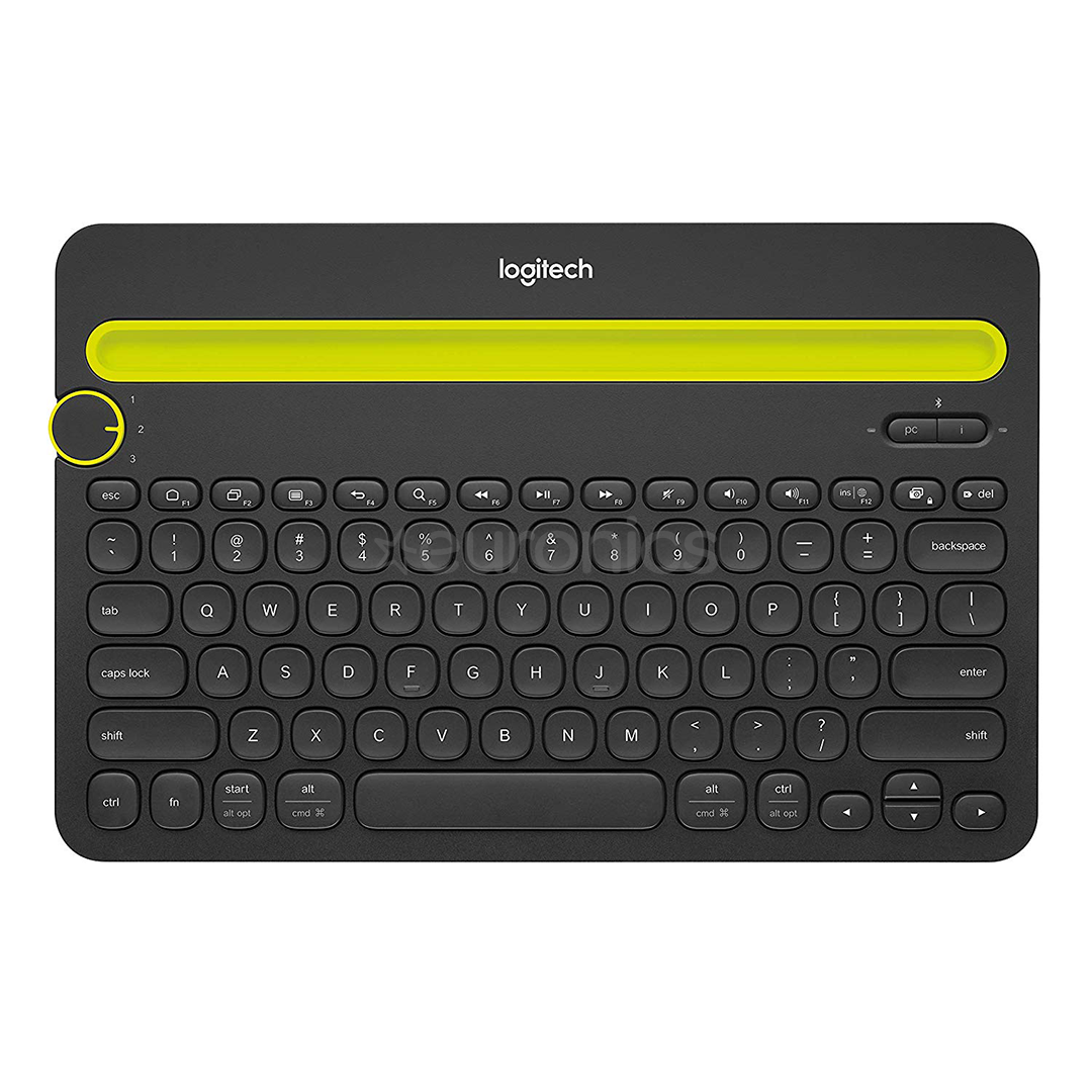 Logitech K480, RUS, must - Juhtmevaba klaviatuur