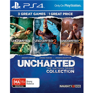 PS4 mäng Uncharted: The Nathan Drake Collection