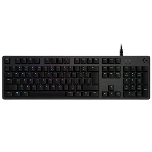 Logitech G512 Carbon, SWE, must - Klaviatuur