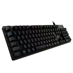 Logitech G512 Carbon, SWE, must - Klaviatuur