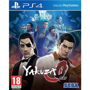 PS4 game Yakuza 0