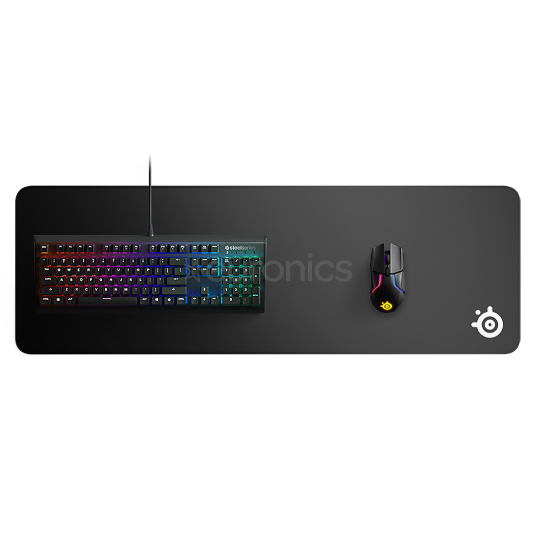 SteelSeries QcK Edge XL, must - Hiirematt