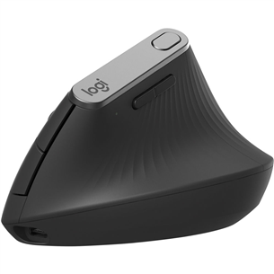 Logitech MX Vertical Advanced Ergonomic, черный - Беспроводная лазерная мышь 910-005448