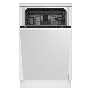 Beko, 11 place settings, width 44.8 cm - Built-in dishwasher