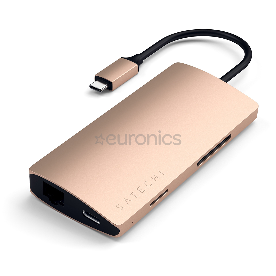 USB-C jagaja Multi-Port 4K Gigabit Ethernet Satechi
