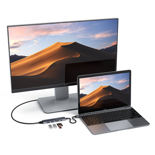 USB-C jagaja Multi-port 4K + SD-lugeja Satechi