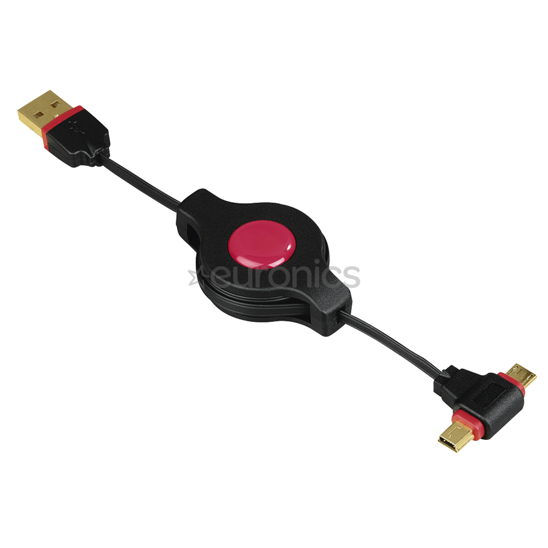 Juhe Micro/Mini USB Hama (0,75 m)