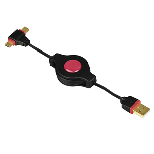 Cable Micro/Mini USB Hama (0,75 m)