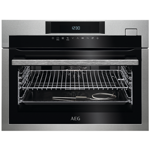 Built-in compact steam oven AEG