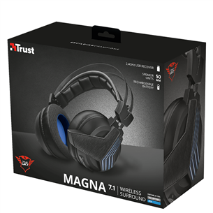 Wireless headset 7.1 Trust Magna