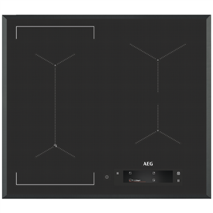 AEG, ширина 59 см, без рамы, черный - Интегрируемая индукционная варочная панель