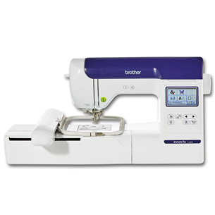 Brother Innov-is F440E, white/purple - Embroidery machine F440E