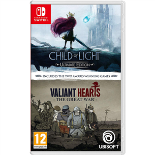 Switch mängud Child Of Light + Valiant Hearts