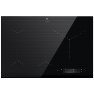 Electrolux 800 SenseFry, width 78 cm, frameless, dark grey - Built-in Induction Hob