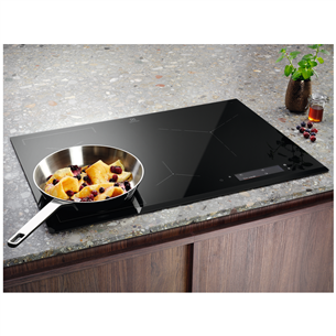 Electrolux 800 SenseFry, width 78 cm, frameless, dark grey - Built-in Induction Hob