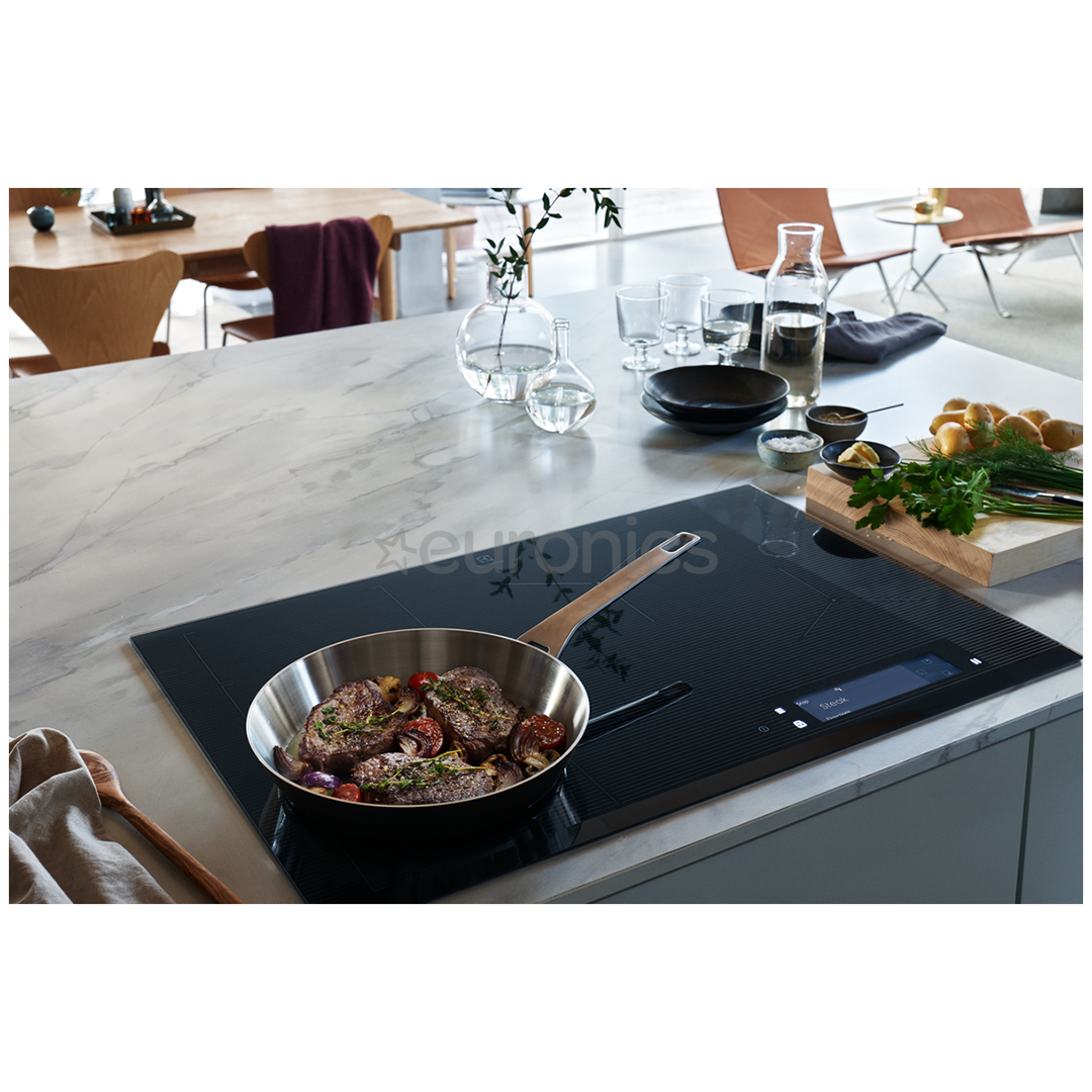 Electrolux, width 71 cm, frameless, dark grey - Built-in Induction Hob