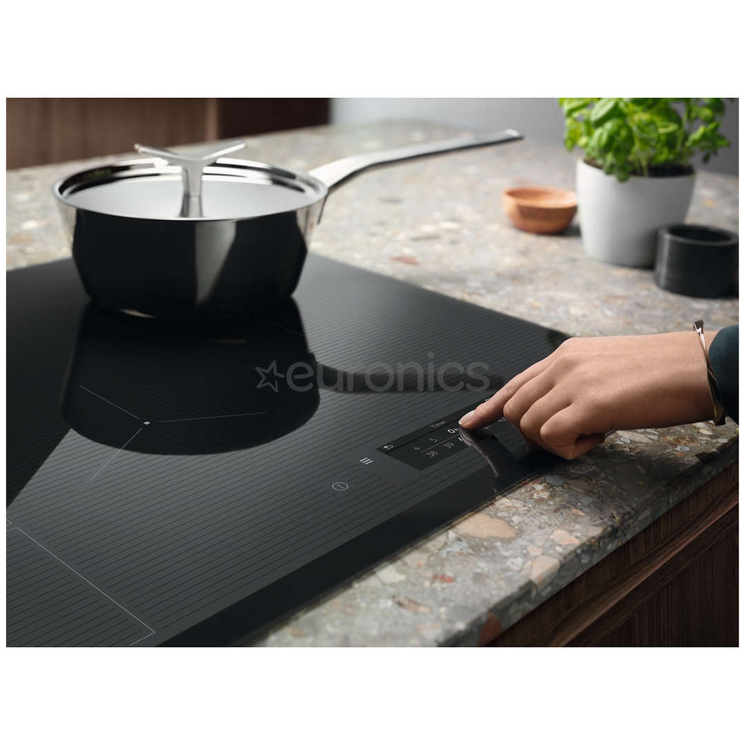 Electrolux, width 71 cm, frameless, dark grey - Built-in Induction Hob