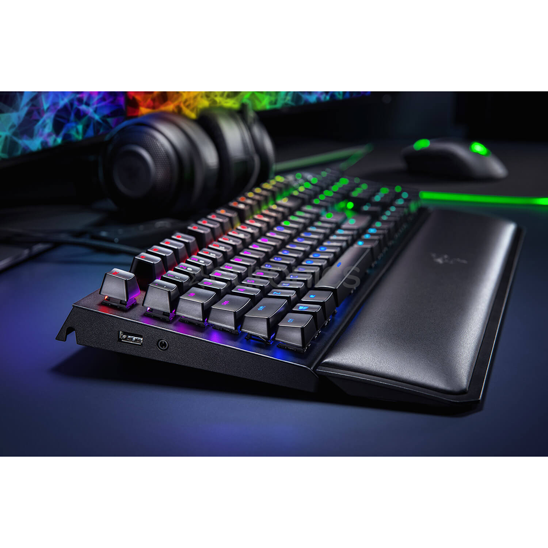  Razer BlackWidow Elite Orange Switch, US, must - Klaviatuur