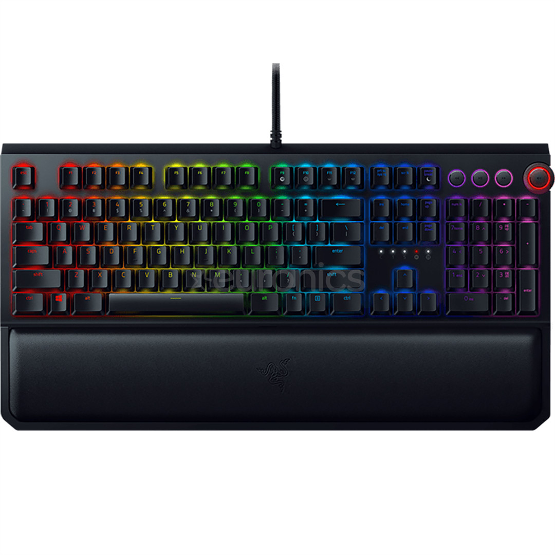 Razer BlackWidow Elite Green Switch, US, black - Keyboard