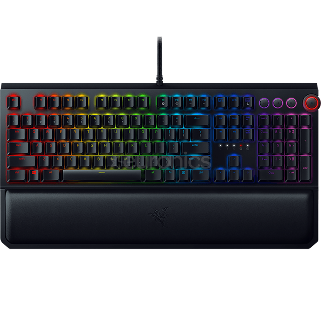 Razer BlackWidow Elite Green Switch, US, black - Keyboard