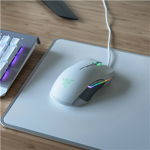 Razer Invicta Mercury Edition, white - Mouse Pad