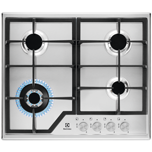 Electrolux, width 59.5 cm, inox - Built-in Gas Hob