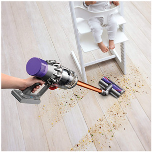 Dyson V10 Absolute, hall/kollane - Varstolmuimeja