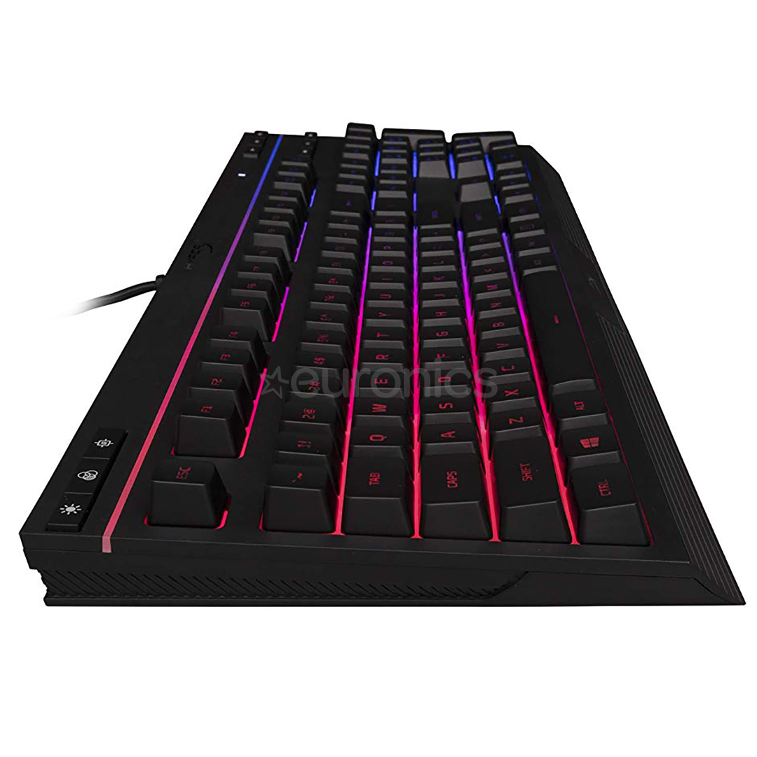 HyperX Alloy Core, SWE, must - Klaviatuur