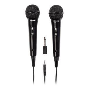 Thomson M135D, 3.5 mm, black - Two Dynamic Microphones