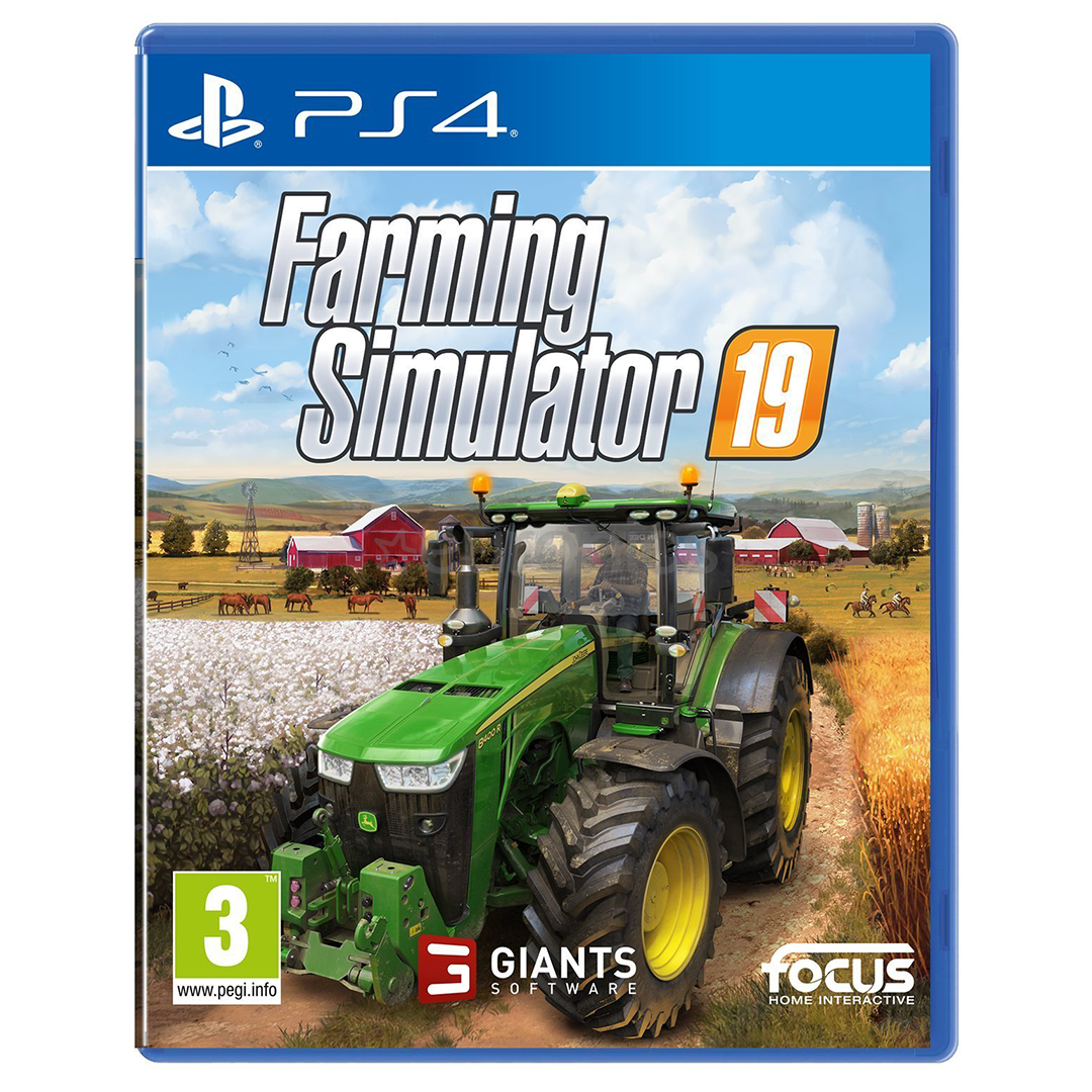 PS4 game Farming Simulator 19