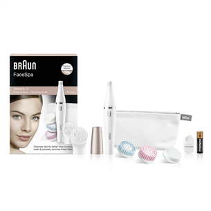 Facial epilator & facial cleansing brush Braun