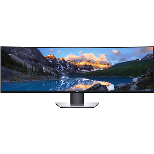 Dell UltraSharp U4919DW, 49'', DQHD, LED IPS, nõgus, must - Monitor U4919DW