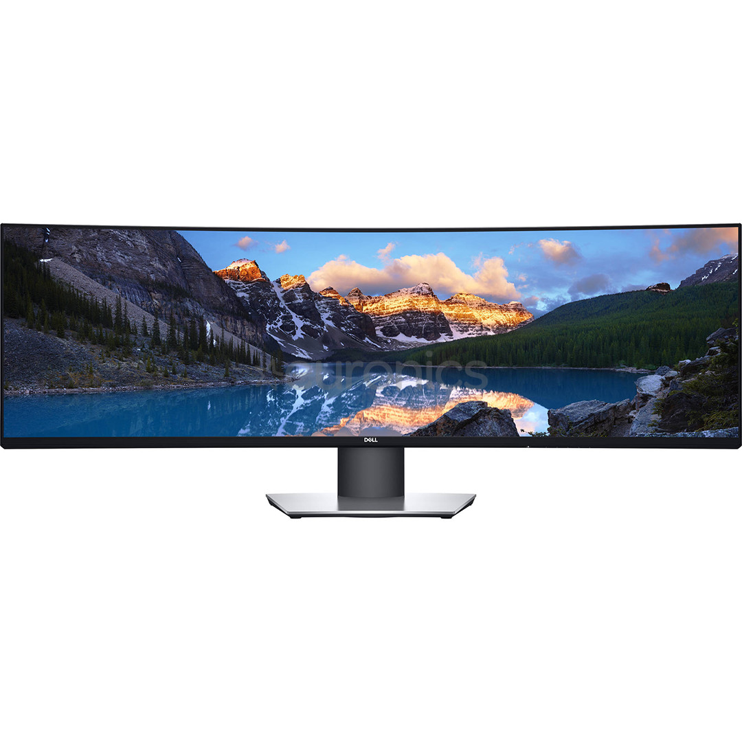 49" изогнутый QHD LED IPS-монитор Dell UltraSharp
