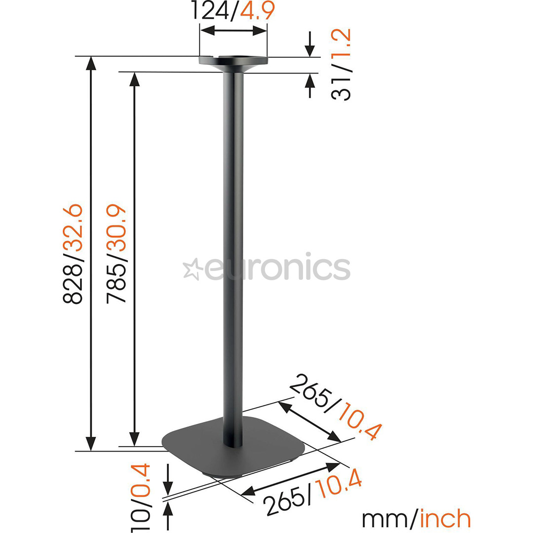 Speaker floor stand Vogels (1 pc)
