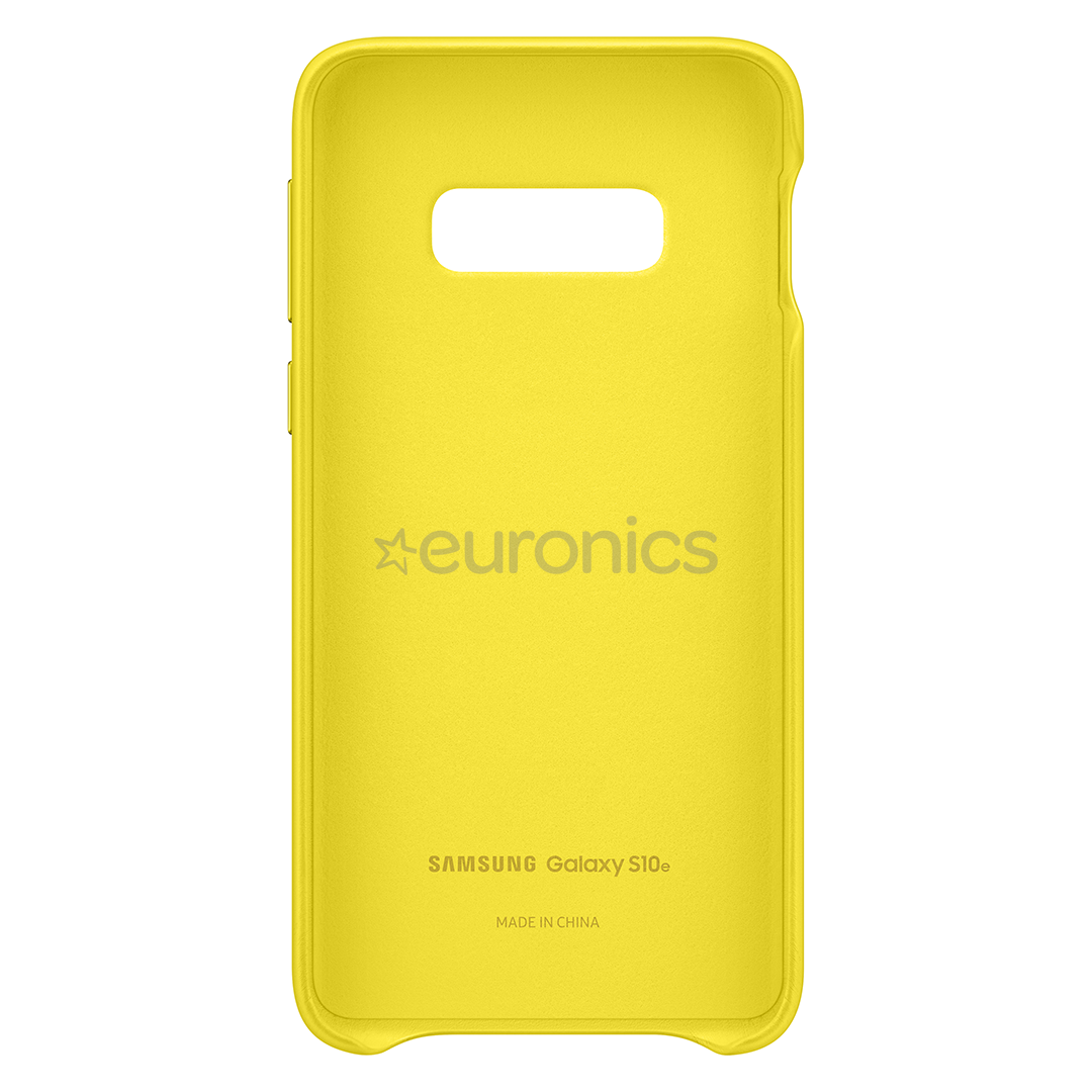Samsung Galaxy S10e leather case
