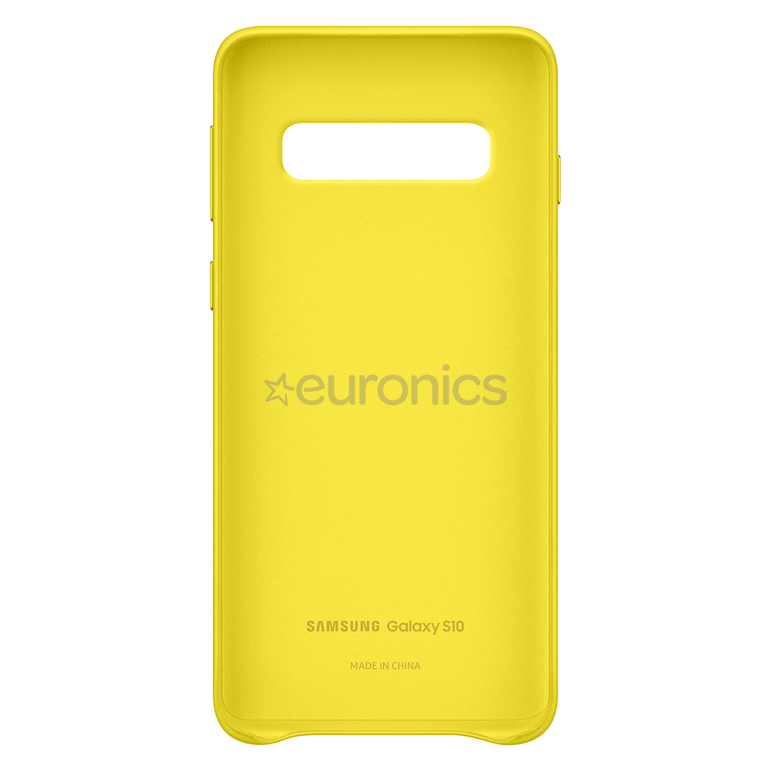 Samsung Galaxy S10 leather case