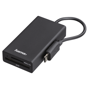 USB jagaja + kaardilugeja Hama 00054141