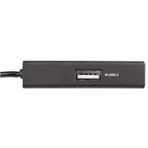 Hama, black - USB Hub and Card reader