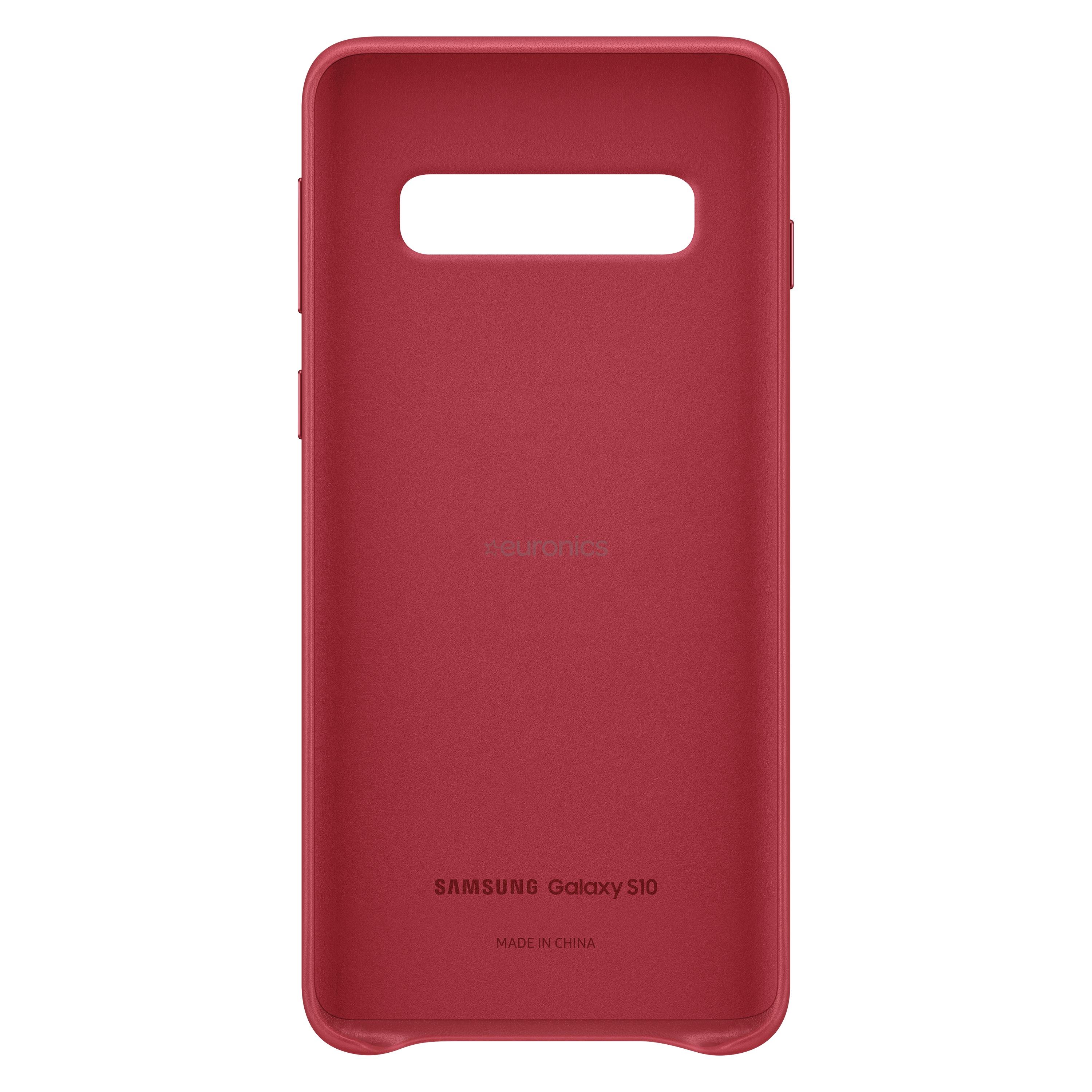 Samsung Galaxy S10 leather case