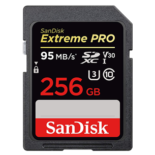 SDXC mälukaart SanDisk Extreme PRO (256 GB)