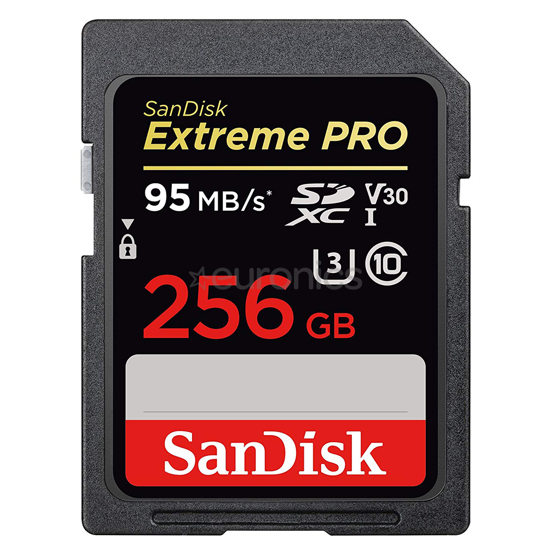 SDXC mälukaart SanDisk Extreme PRO (256 GB)