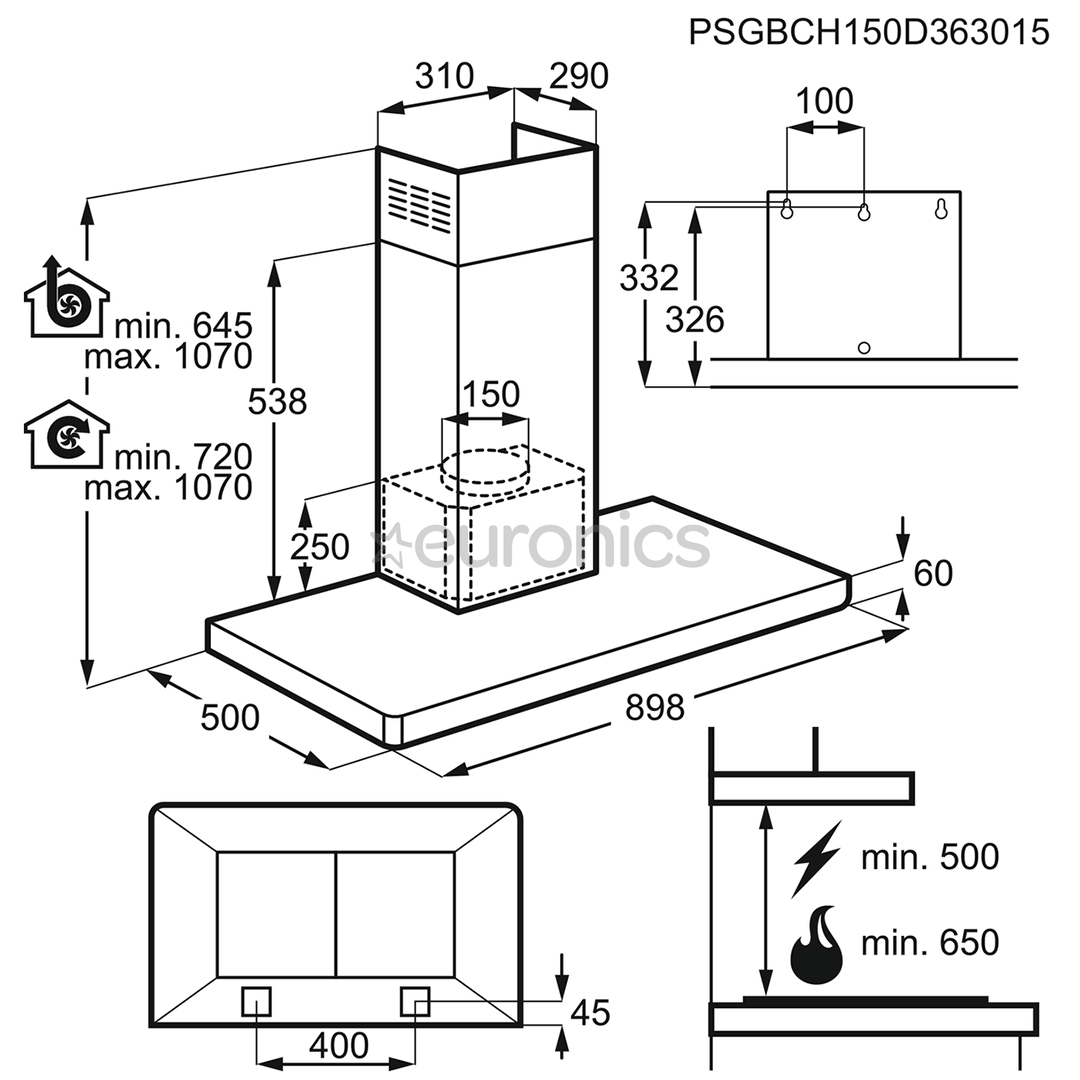 Õhupuhasti Electrolux (603 m³/h)