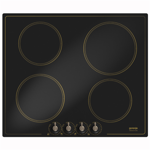 Gorenje, width 60 cm, frameless, black - Built-in Induction Hob IK640CLB