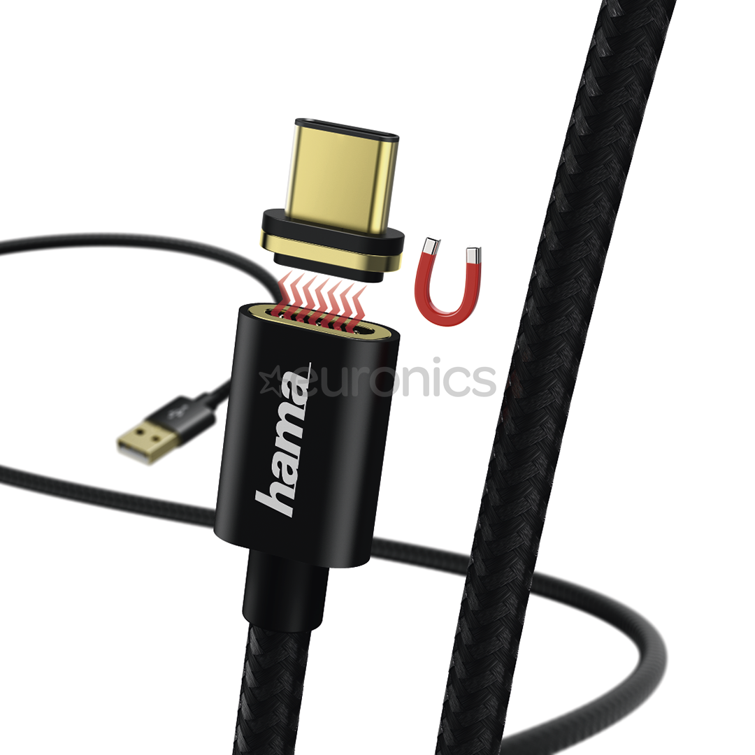 Magnetic cable USB to USB-C Hama (1 m)