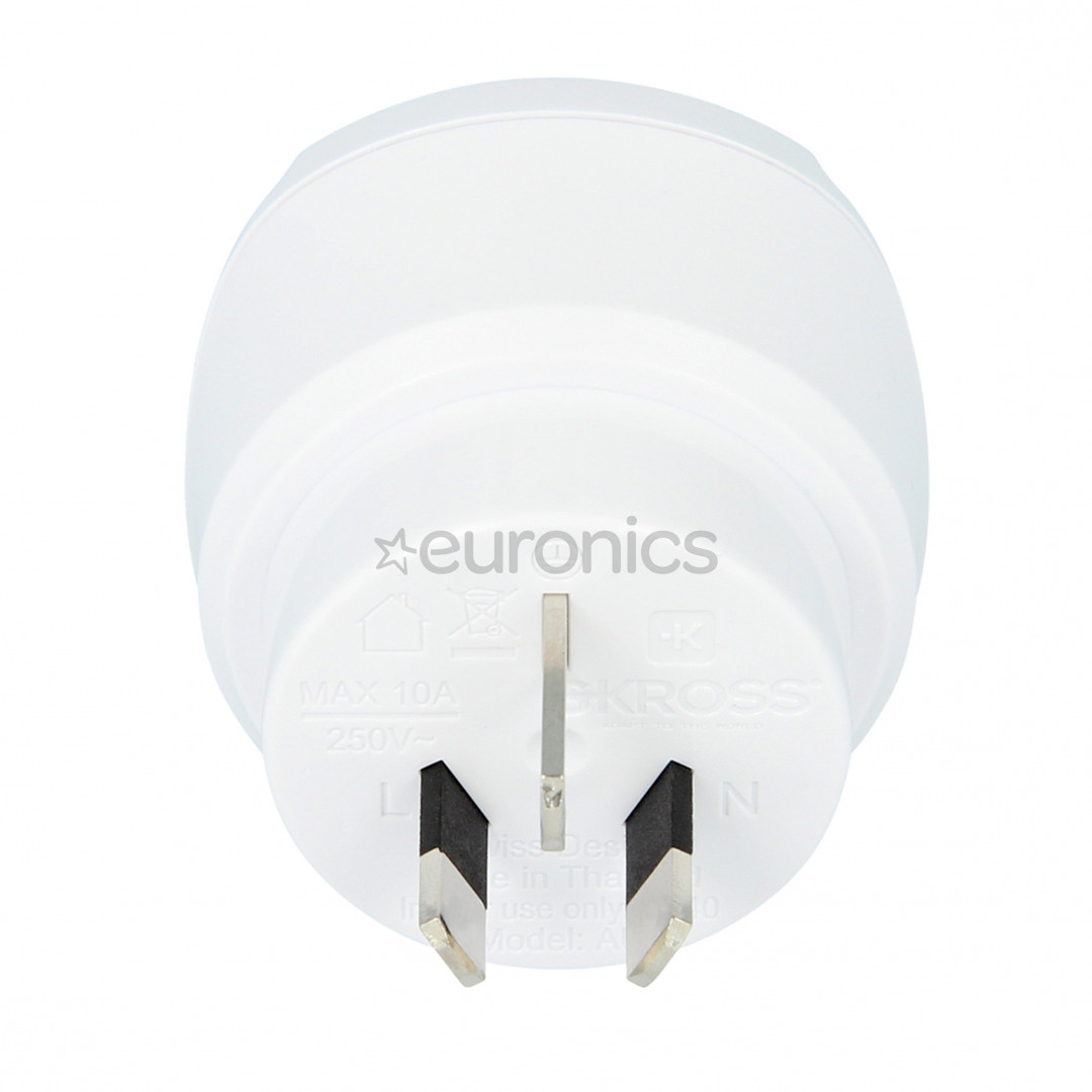 Адаптер для путешествий EUR -- Australia Skross