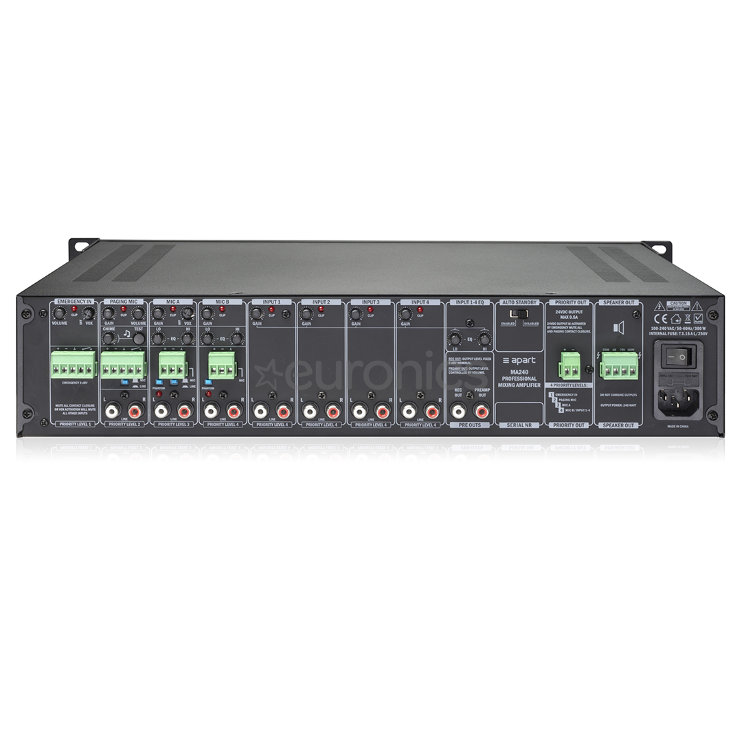 Biamp Apart MA240 - Amplifier